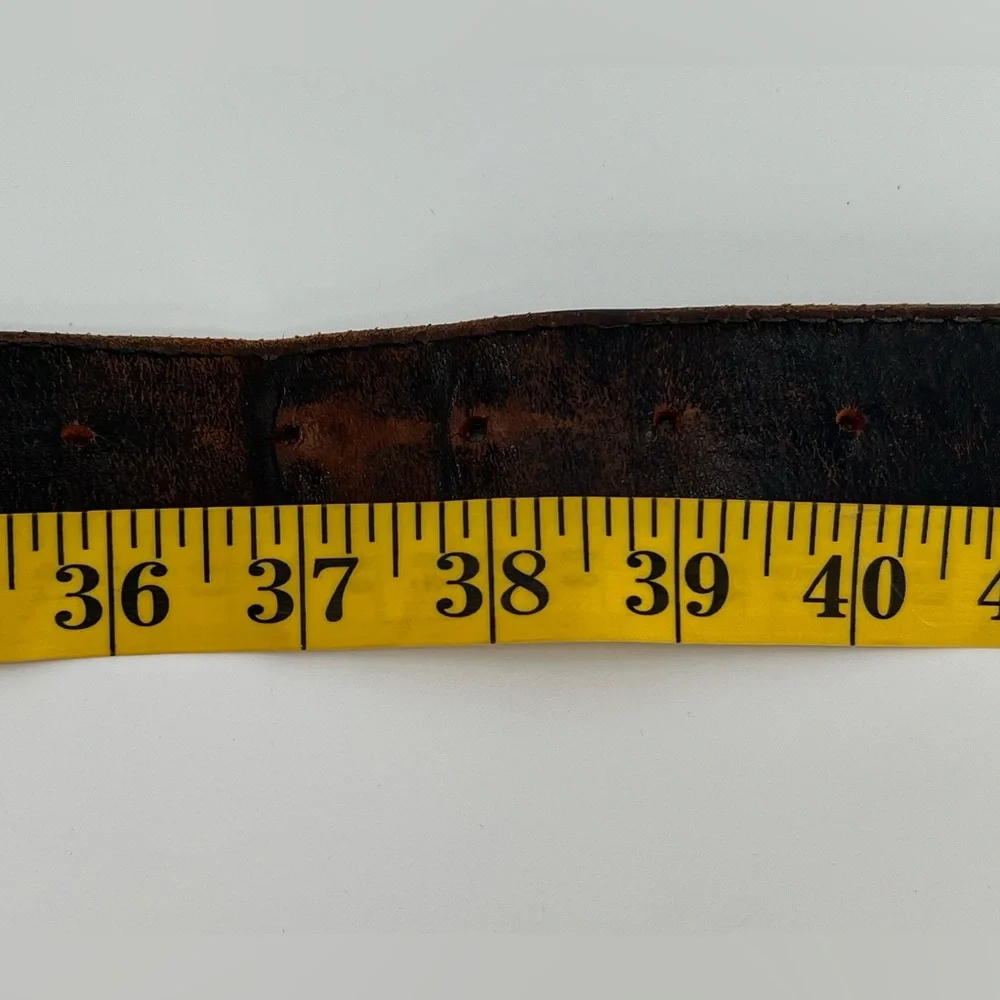 Vintage Leather Men’s Brown Belt‎ 38